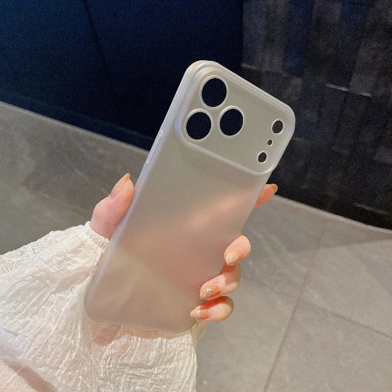 Ultra Thin Hard PP Case for Iphone 17 Pro Max 17 Air Anti Scratch Matte Frosted PC Back Cover for Iphone17pro Anti-fingerprint