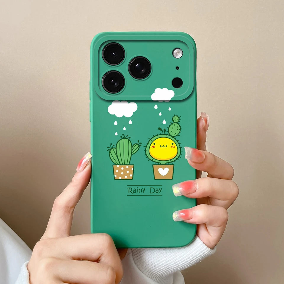 Case For iPhone 17 Air 17 Pro 17 Pro Max Moon Cat Astronaut Antifouling Phone Bumper For iPhone 17 Air 17 Pro 17 Pro Max Capa