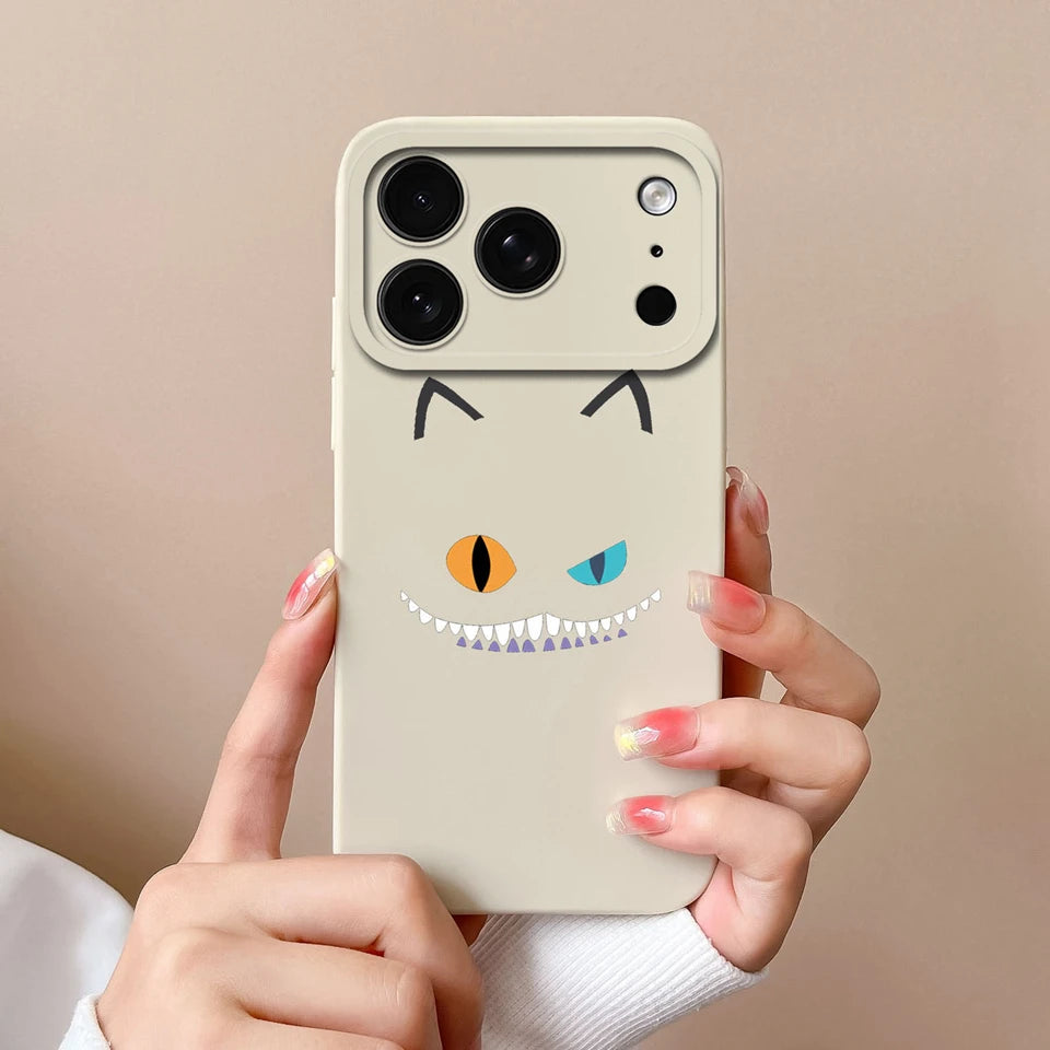 Case For iPhone 17 Air 17 Pro 17 Pro Max Moon Cat Astronaut Antifouling Phone Bumper For iPhone 17 Air 17 Pro 17 Pro Max Capa