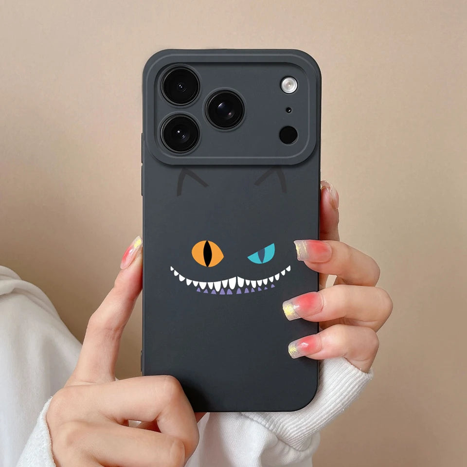 Case For iPhone 17 Air 17 Pro 17 Pro Max Moon Cat Astronaut Antifouling Phone Bumper For iPhone 17 Air 17 Pro 17 Pro Max Capa