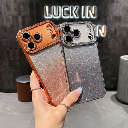 Fashion Diamond Glitter Phone Case For iPhone 17 Pro 17 Air 17 16 15 14 13 12 11 Pro Max Plus Shockproof Women Phone Protection